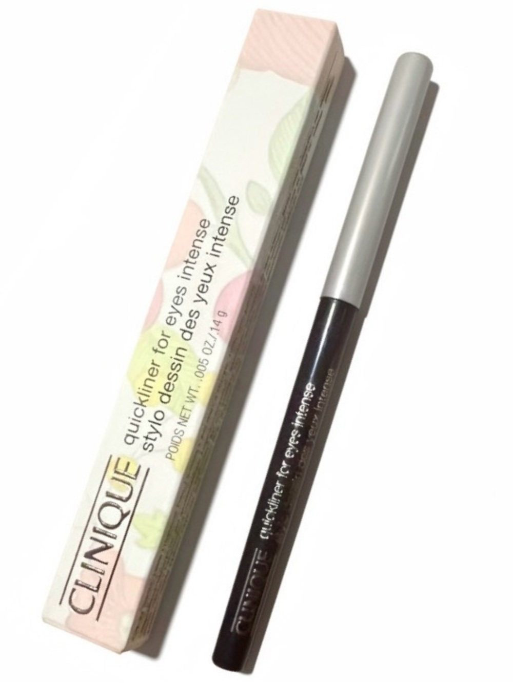 CLINIQUE Quickliner For Eyes 01 Intense Black Eyeliner 0.05 oz/0.14g NIB